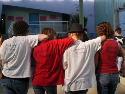 Quatre gustavettes dans le vent